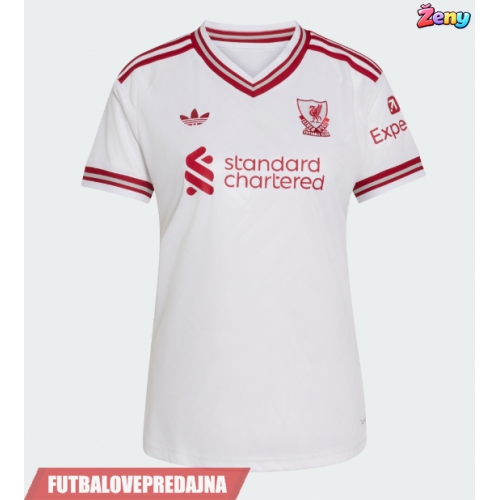 Lacne Ženy Futbalové dres Liverpool Ronald Araujo #33 2026-27 Krátky Rukáv - Preč